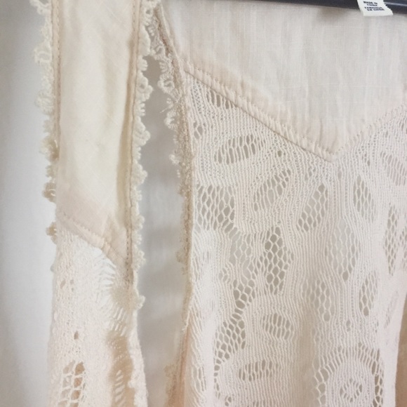 BOHO LACE OPEN VEST - Picture 4 of 8